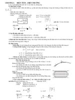 Chương 1: Điện tích - điện trường pptx