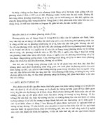 Lý thuyết thí nghiệm mô hình công trình thủy part 3 ppsx