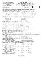 Đề thi toán lớp 10 - THPT Hòa Bình - Bình Định pps