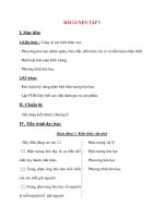 Giáo án Hóa Hoc 8: BÀI LUYỆN TẬP 3 pdf