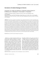 Báo cáo lâm nghiệp: 