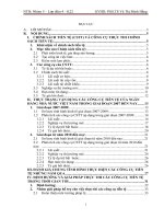 Đánh giá quá trình vận dụng các công cụ tiền tệ của Ngân hàng nhà nước Việt Nam trong giai đoạn từ năm 2007 đến nay