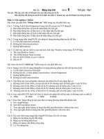 Đề thi thử mạng máy tính - Đề 9 pps