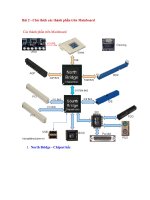 TÀI LIỆU VỀ MAINBOARD_CHÚ THÍCH CÁC THÀNH PHẦN TRÊN MAINBOARD ppsx