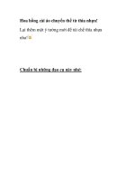 Hoa hồng cài áo chuyển thể từ thìa nhựa! Lại thêm một ý tưởng mới để tái pptx