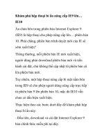 Khám phá hộp thoại bí ẩn nâng cấp IE9 lên… IE10 docx