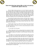 Giáo trình tổng hợp những điều cơ bản của quản lý và phát triển nguồn nhân lực phần 1 doc