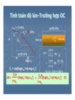 Bài giảng PHƯƠNG PHÁP GIA TẢI TRƯỚC SỬ DỤNG CÁC VẬT THOÁT NƯỚC ĐỨNG ĐÚC SẴN part 3 pot