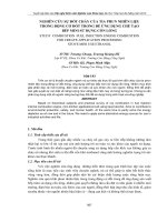 NGHIÊN CỨU SỰ ĐỐT CHÁY CỦA TIA PHUN NHIÊN LIỆU TRONG ĐỘNG CƠ ĐỐT TRONG ĐỂ ỨNG DỤNG CHẾ TẠO BẾP MINI SỬ DỤNG CỒN LỎNG pps
