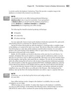 Chapter 40:The Hitchhiker’s Guide to Database Administration821is actively used by the pot