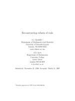 Báo cáo toán học: 