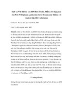 Dịch vụ Web dữ liệu của IBM Data Studio, Phần 3: Sử dụng máy chủ Web pdf