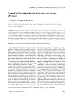 Báo cáo lâm nghiệp: 