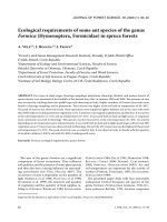 Báo cáo lâm nghiệp: 