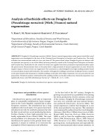 Báo cáo lâm nghiệp: 