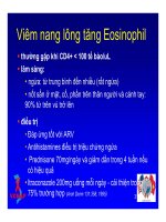 Bài giảng điều trị HIV : Tổn thương da do HIV part 7 docx