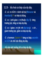Bài giảng tiêu hóa ở dạ dày part 2 doc