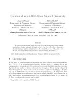 Báo cáo toán học: 