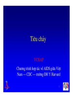 Bài giảng điều trị HIV : Tiêu chảy part 1 pdf