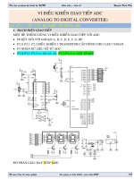 VI ĐIỀU KHIỂN GIAO TIẾP ADC pdf