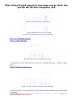 Giáo trình phân tích nguyên lý ứng dụng vào quy trình cấu tạo liên kết tán đinh trong thép hình p1 doc