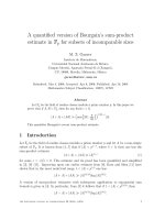 Báo cáo toán học: 