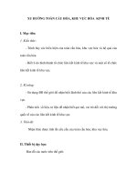 XU HƯỚNG TOÀN CẦU HÓA, KHU VỰC HÓA KINH TẾ pps