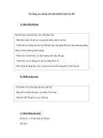 Tác động của nội lực đến địa hình bề mặt trái đất pptx