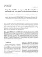 Báo cáo lâm nghiệp: 