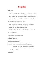 Giáo án môn Toán lớp 7 : Tên bài dạy : Luyện tập ppsx