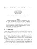 Báo cáo toán học: 