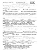 ĐỀ KIỂM TRA HỌC KÌ 2 Mã đề: 884 pps