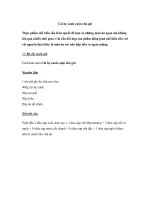 Cải bẹ xanh cuộn chả giò pps