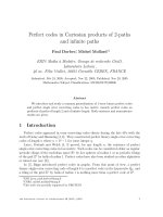 Báo cáo toán học: 