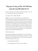 Tổng quan về công cụ XML .NET DB2 được cung cấp trong DB2 phiên bản 9.5 ppsx