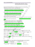 ĐỀ THI ĐẠI HỌC MÔN TIẾNG ANH SỐ 2 docx