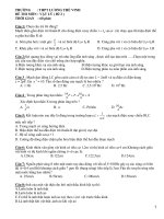 Đề thi môn vật lý ( đề 2 ) Trường THPT Lương Thế Vinh ppsx