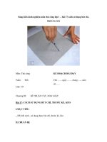 Sáng kiến kinh nghiệm môn thủ công lớp 1 – bài 17 cách sử dụng bút chì, thước kẻ, kéo pot