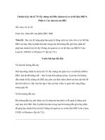 Chuẩn bị kỳ thi số 731 lấy chứng chỉ DBA (Quản trị cơ sở dữ liệu) DB2 9, Phần 5: Các tiện ích của DB2 pptx