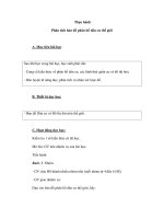 Thực hành Phân tích bản đồ phân bố dân cư thế giới ppt