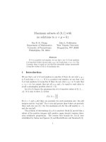 Báo cáo toán học: 