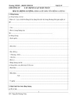 phiếu học tập vật lí 10 cơ bản học kì 1