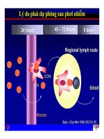 Bài giảng điều trị HIV : Xử trí phơi nhiễm do nghề nghiệp và không do nghề nghiệp với HIV và Viêm Gan part 5 ppsx