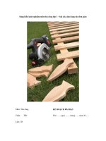 Sáng kiến kinh nghiệm môn thủ công lớp 1 – bài cắt, dán hàng rào đơn giản pdf