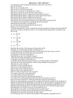 KIỂM TRA 1 TIẾT CHƯƠNG 7 pptx