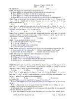 Kiểm tra :15 phút – Mã đề: 209 Môn :Vật lý pps