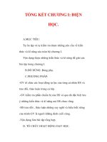 Giáo án Vật lý lớp 9 : Tên bài dạy : TỔNG KẾT CHƯƠNG I: ĐIỆN HỌC. pptx