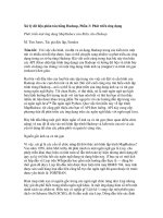 Xử lý dữ liệu phân tán bằng Hadoop, Phần 3: Phát triển ứng dụng ppsx