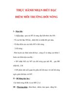 Giáo án Địa Lý 7 : Tên bài dạy : THỰC HÀNH NHẬN BIẾT ĐẶC ĐIỂM MÔI TRƯỜNG ĐỚI NÓNG ppsx