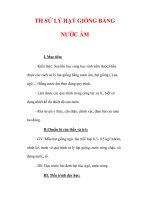 Giáo án Công nghệ lớp 7 : Tên bài dạy : TH SỬ LÝ HẠT GIỐNG BẰNG NƯỚC ẤM pps